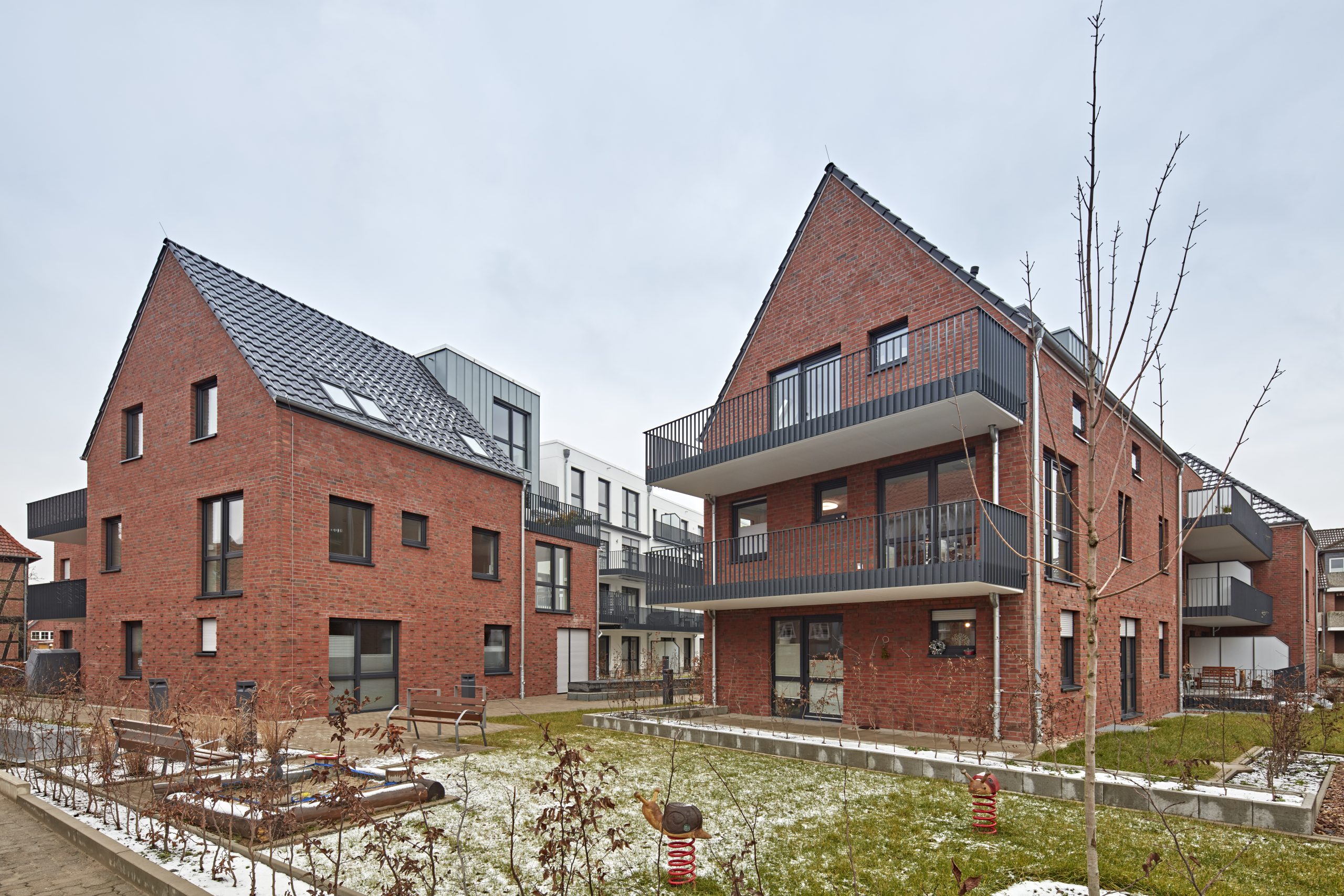 4. Perspektive aus dem Quartier-Westansicht