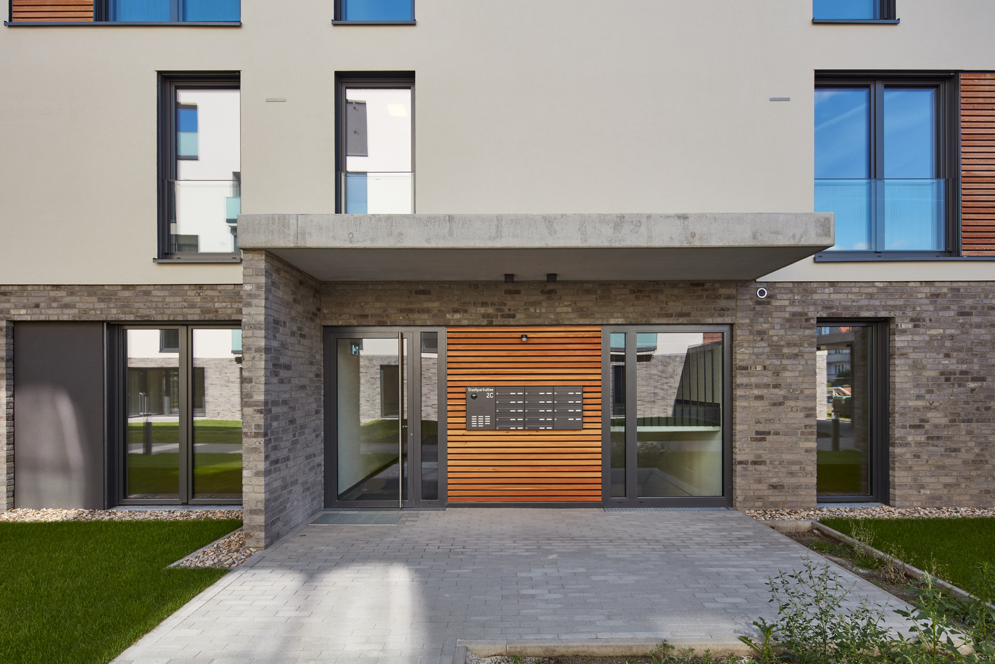 Eichenpark_Eingang Haus 2